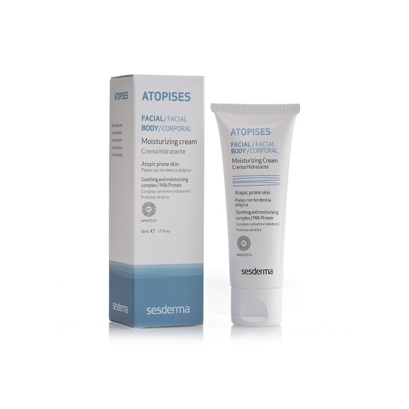 Sesderma Atopises Moisturizing Cream, Cream for atopic prone skin ...